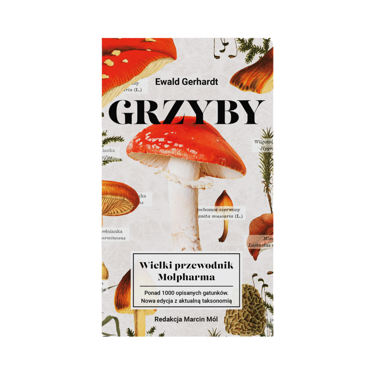 Książka "Grzyby Wielki Przewodnik Molpharma"