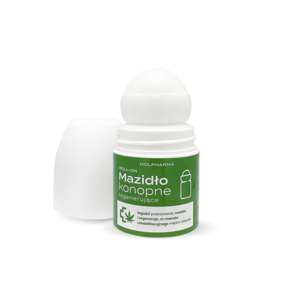 Konopne Mazidło regenerujące roll-on